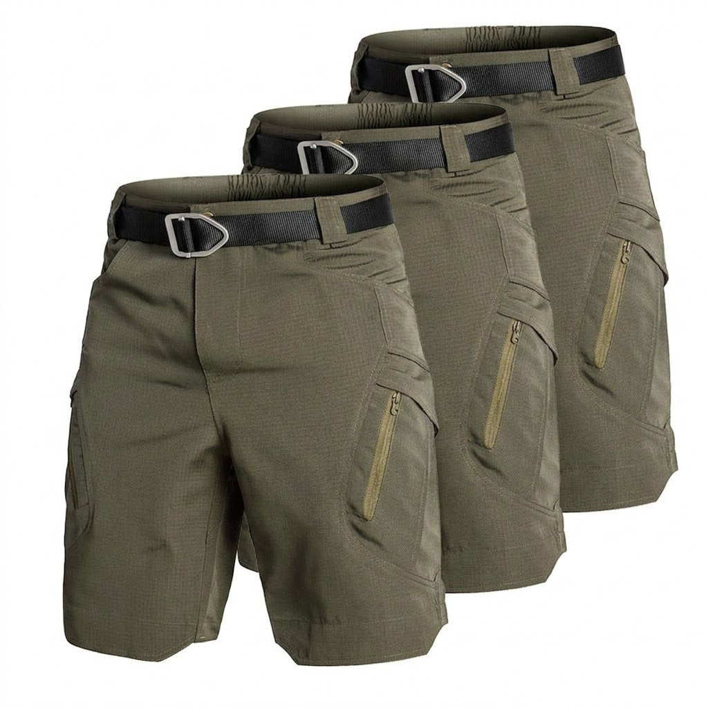 IX9 Bermuda cargo tecnica para hombre - repelente al agua, outdoor