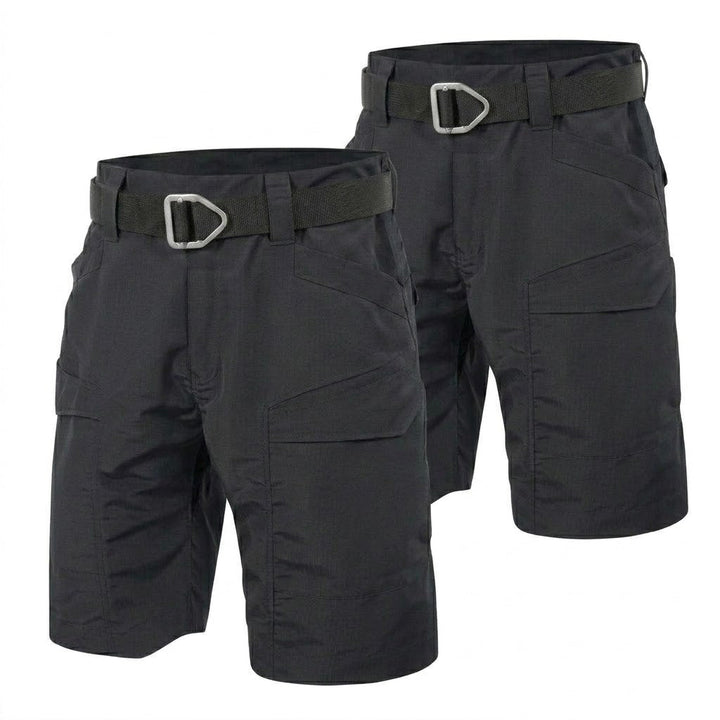 Bermuda cargo tecnica para hombre - repelente al agua, multibolsillo