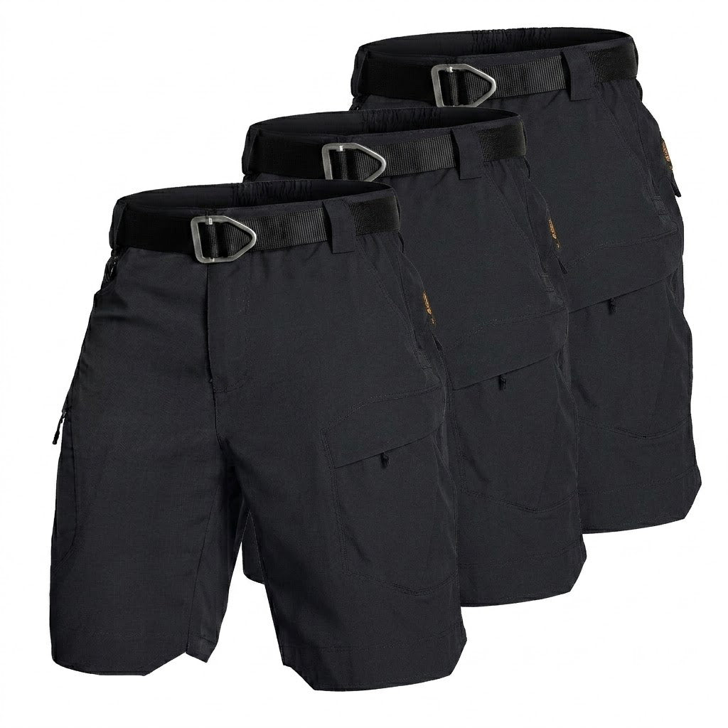 Tenaz All-Terrain – Pack x3 Bermudas Cargo Técnicas (Ahorro Especial)