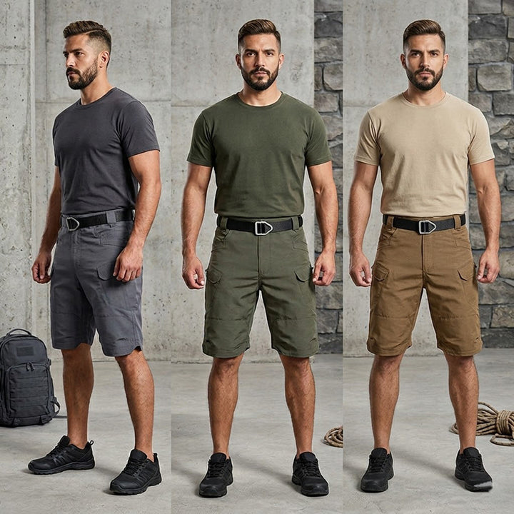 TactixGuard Pro – Bermuda Cargo Técnica Repelente al Agua