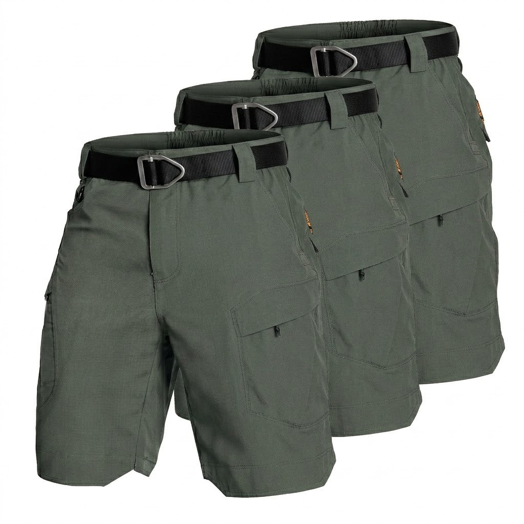 Tenaz All-Terrain – Pack x3 Bermudas Cargo Técnicas (Ahorro Especial)