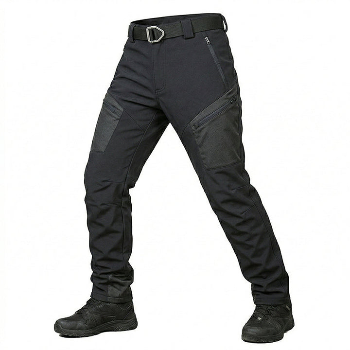 Tenaz Winter Shield – Pantalón Térmico con Forro Polar, Negro