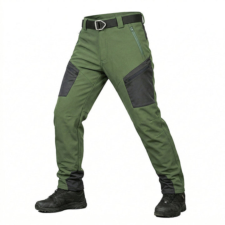 Tenaz Winter Shield – Pantalón Térmico con Forro Polar, Verde