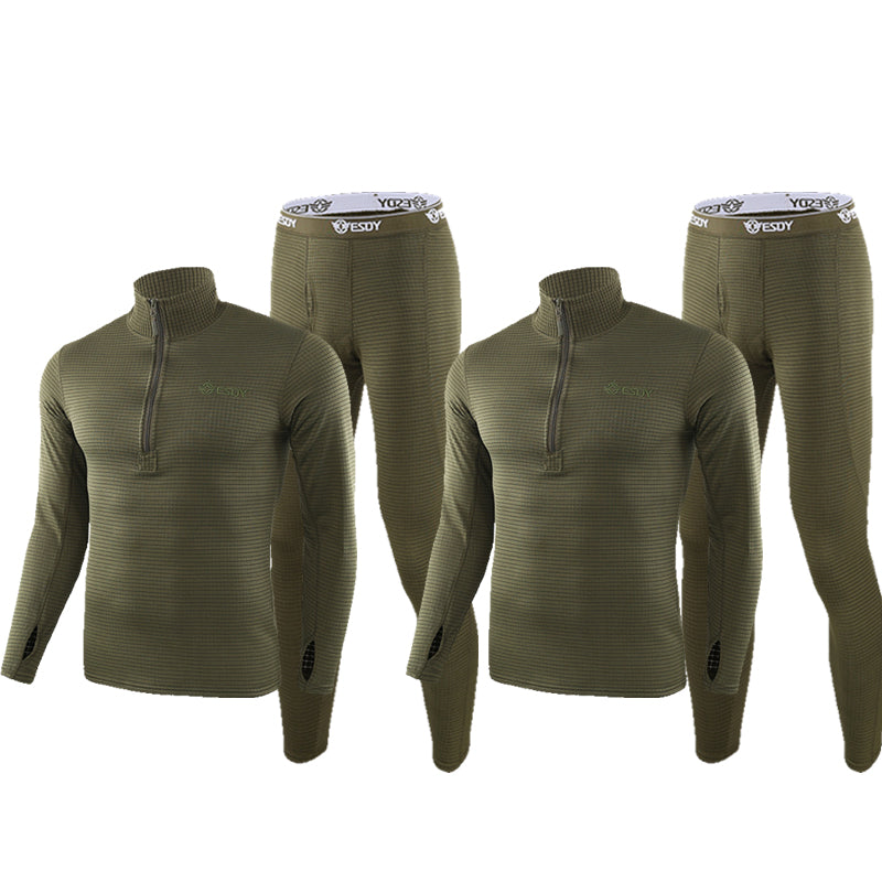 Ropa termica interior para hombre - forro polar