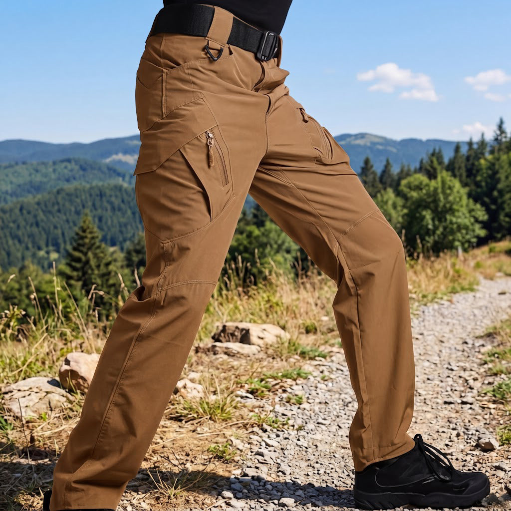 Archon Pantalon cargo tecnico para homTenaz IX9 Quick-Dry – Pantalón Cargo Ligero y Transpirablebre - secado rapido, elastico, ligero