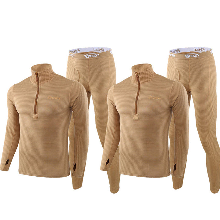 Ropa termica interior para hombre - forro polar