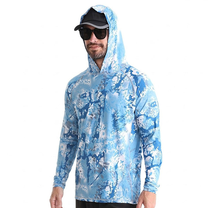 Camisa tecnica para hombre - proteccion UV, secado rapido, elastico, ligero