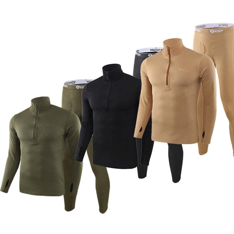 Ropa termica interior para hombre - forro polar