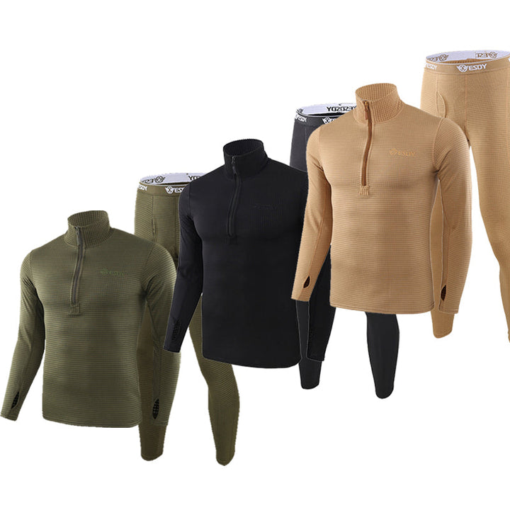 Ropa termica interior para hombre - forro polar
