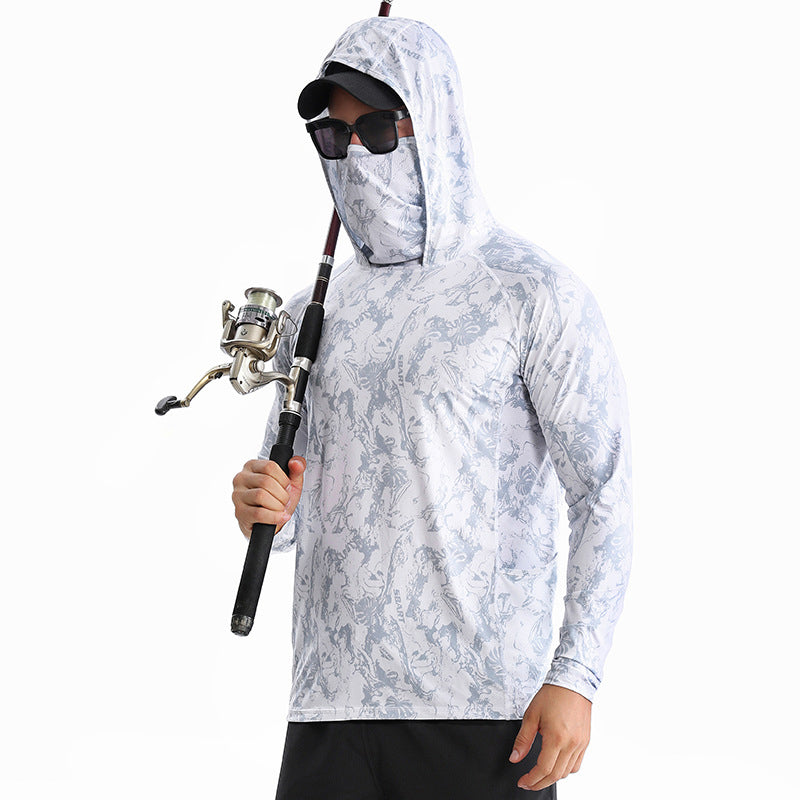 Camisa tecnica para hombre - secado rapido, pesca