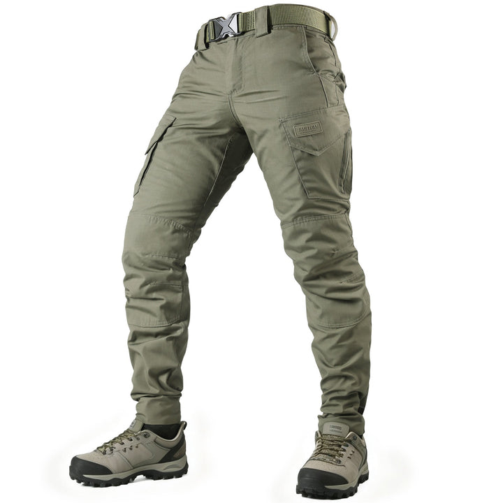 Tenaz Phantom Pro – Pantalón Cargo Elástico Ripstop - Verde