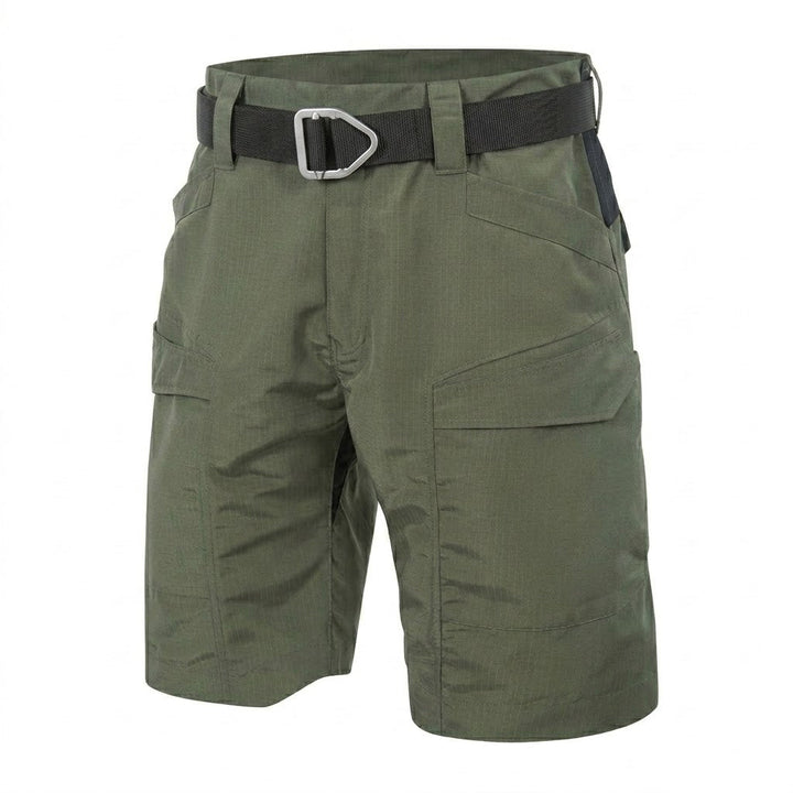 Bermuda cargo tecnica para hombre - repelente al agua, multibolsillo