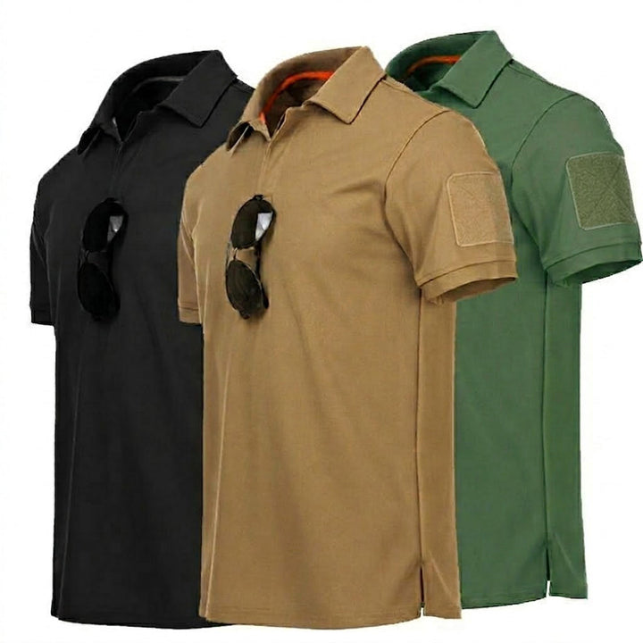 Pack de 3 Polo tecnico para hombre - secado rapido, resistente