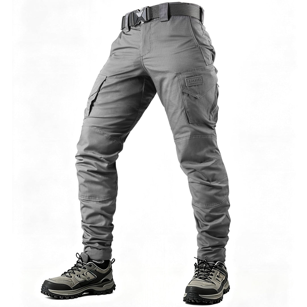 Tenaz Phantom Pro – Pantalón Cargo Elástico Ripstop - Gris