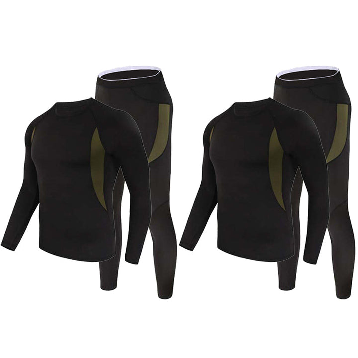 Ropa termica interior para hombre - elastico, termico
