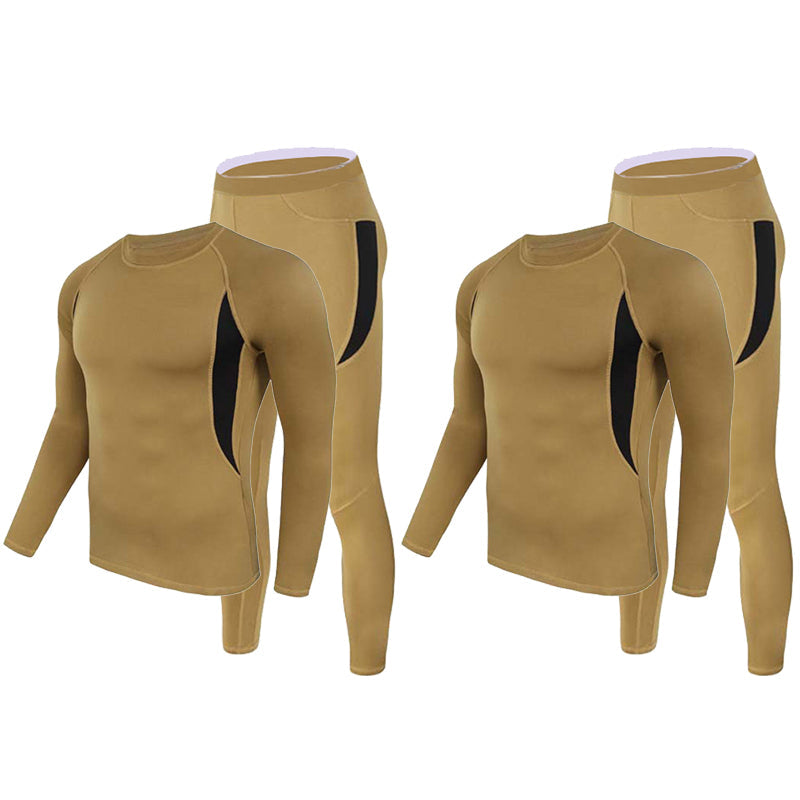 Ropa termica interior para hombre - elastico, termico