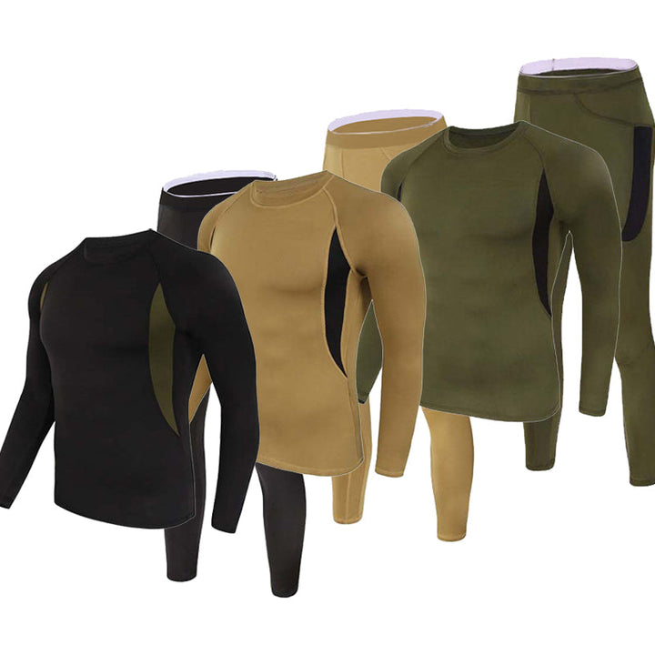 Ropa termica interior para hombre - elastico, termico