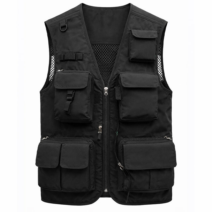 Chaleco utilitario para hombre - ligero, pesca, viaje