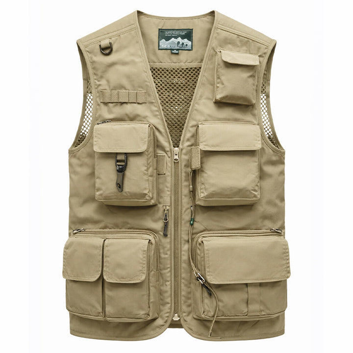 Chaleco utilitario para hombre - ligero, pesca, viaje