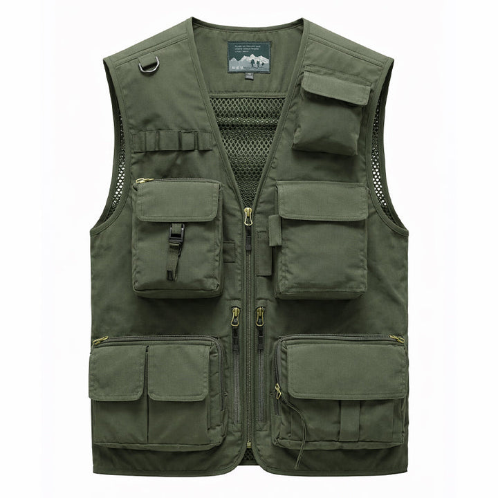 Chaleco utilitario para hombre - ligero, pesca, viaje