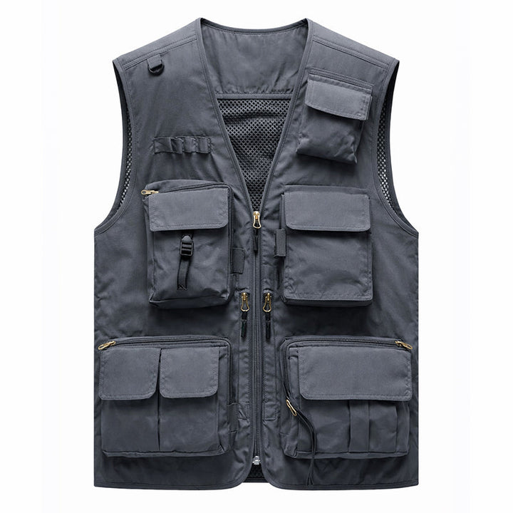 Chaleco utilitario para hombre - ligero, pesca, viaje