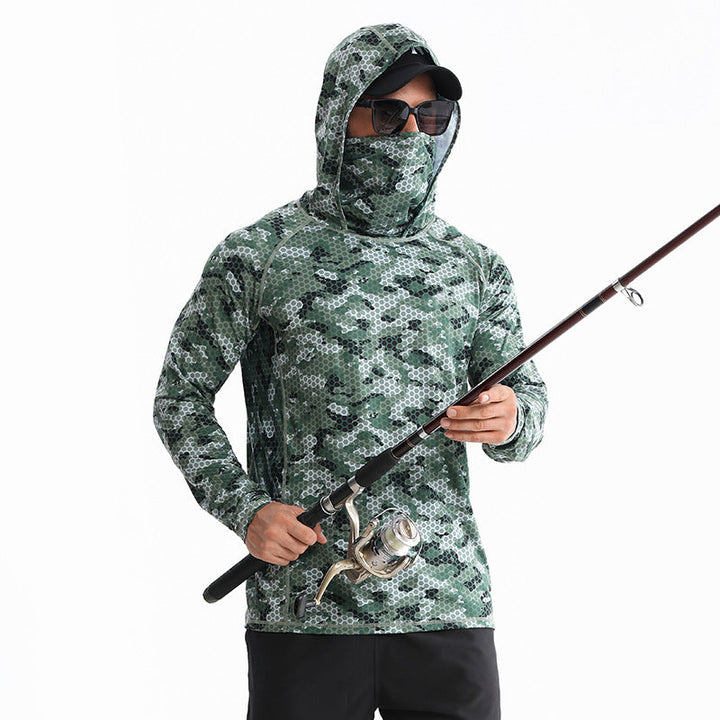 Camisa tecnica para hombre - secado rapido, pesca