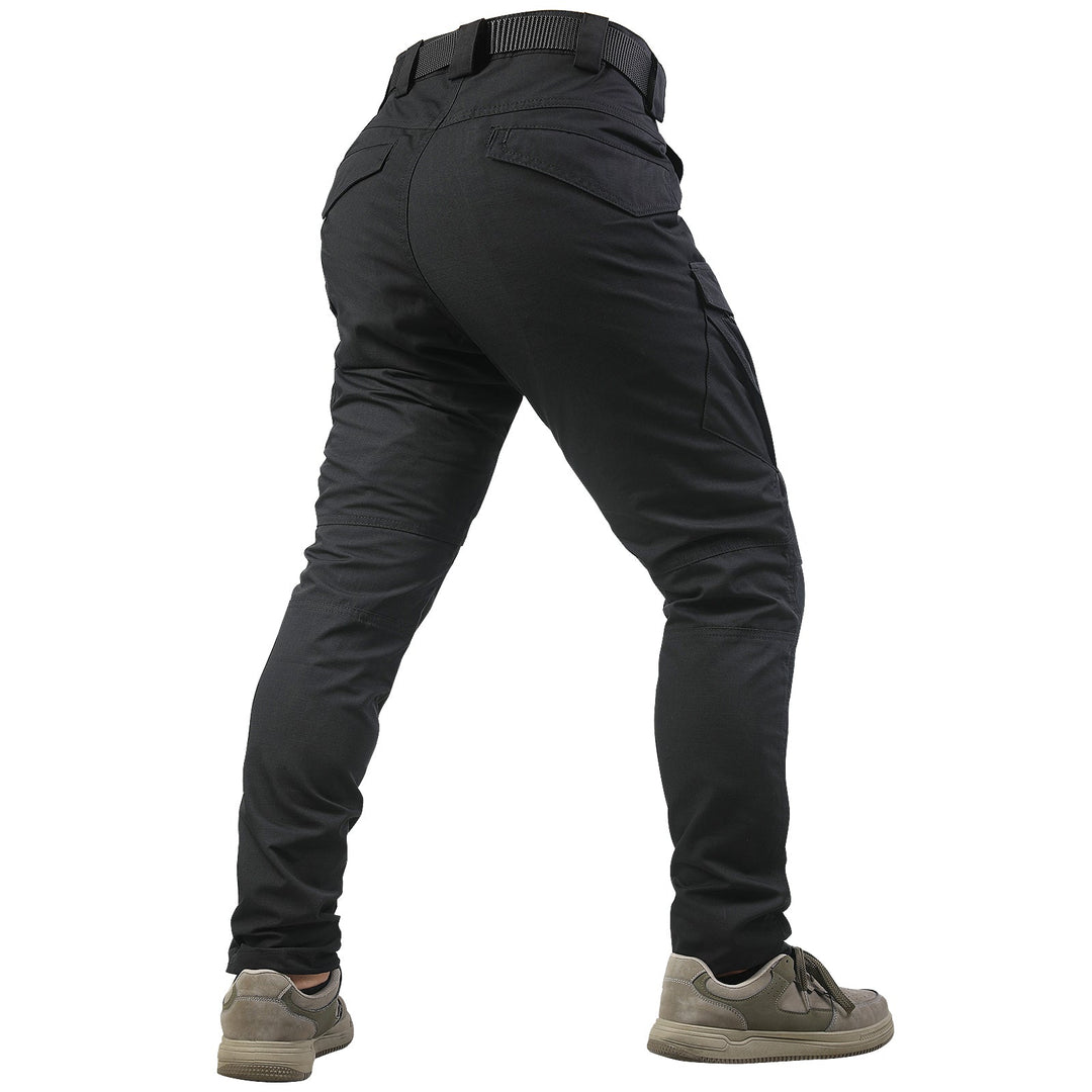 Tenaz Phantom Pro – Pantalón Cargo Elástico Ripstop - Negro