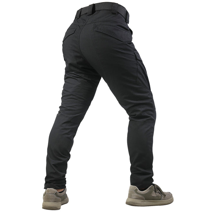 Tenaz Phantom Pro – Pantalón Cargo Elástico Ripstop - Negro