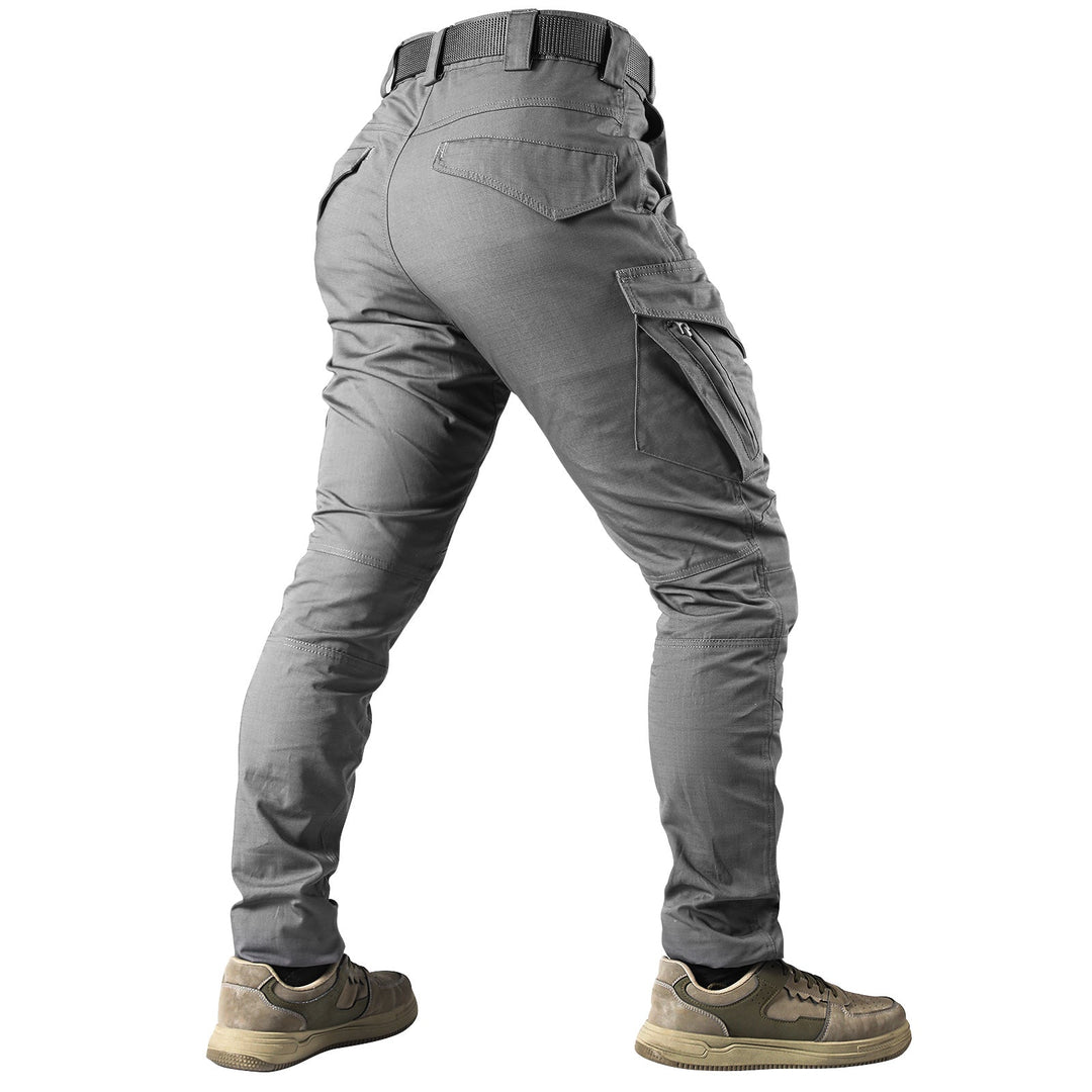 Tenaz Phantom Pro – Pantalón Cargo Elástico Ripstop - Gris