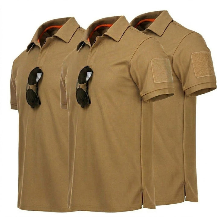 Pack de 3 Polo tecnico para hombre - secado rapido, resistente