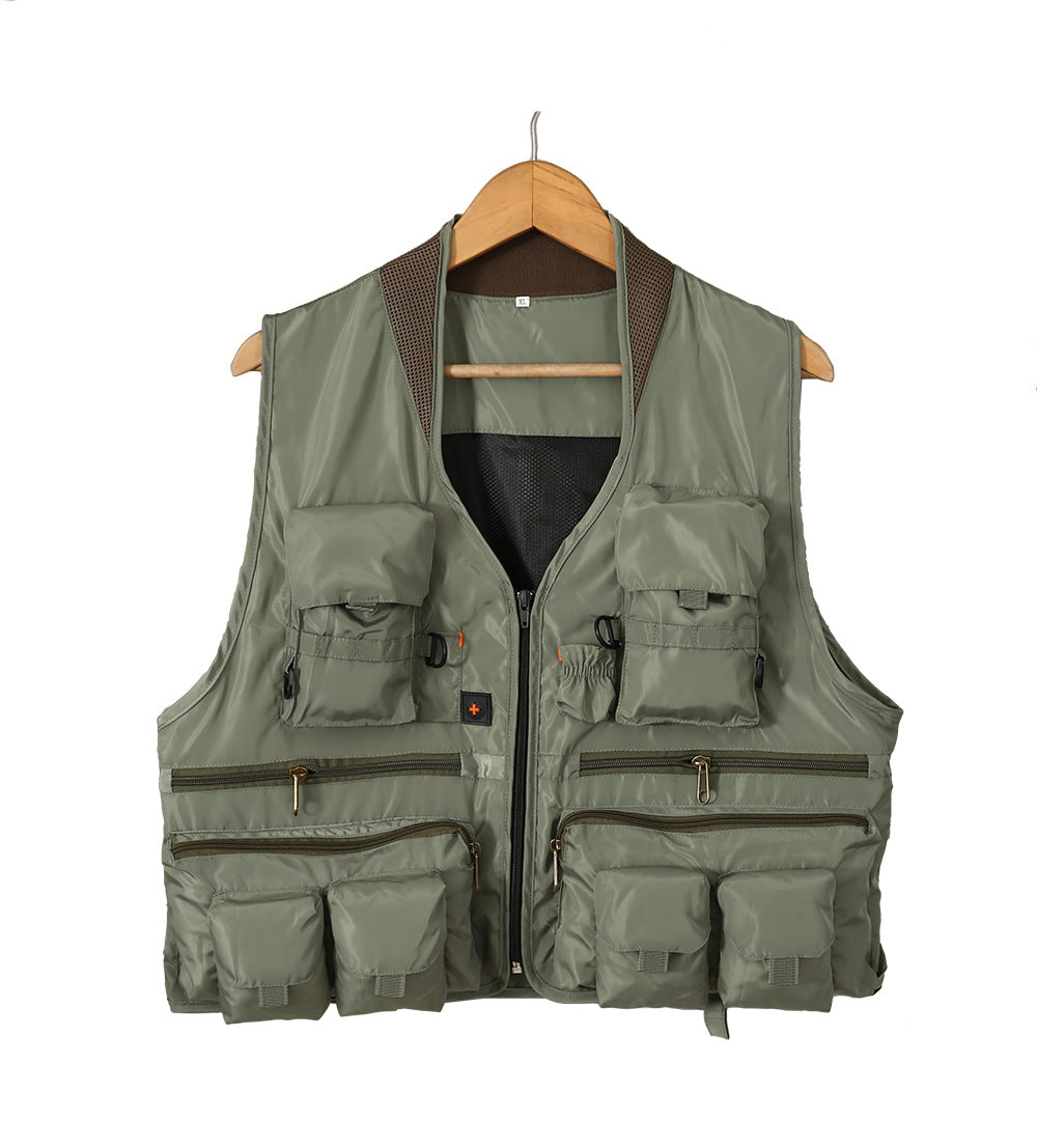 Chaleco utilitario para hombre - pesca