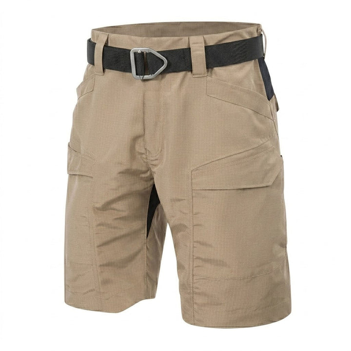Bermuda cargo tecnica para hombre - repelente al agua, multibolsillo