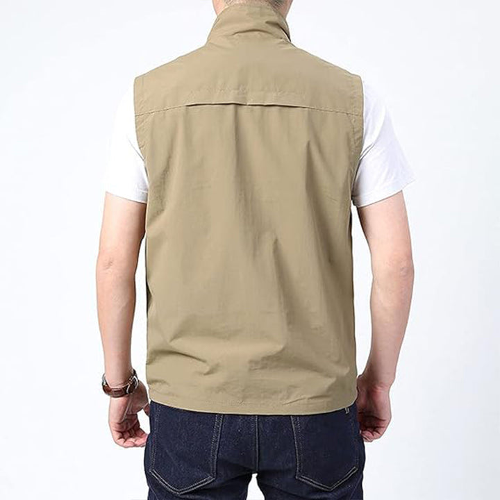 Chaleco utilitario para hombre - trabajo, viaje