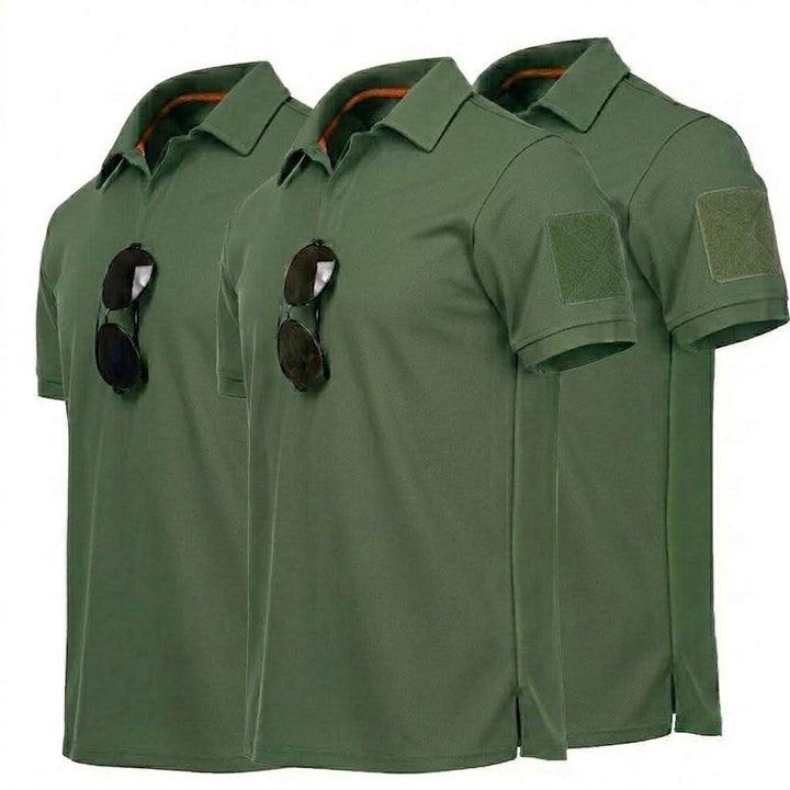 Pack de 3 Polo tecnico para hombre - secado rapido, resistente