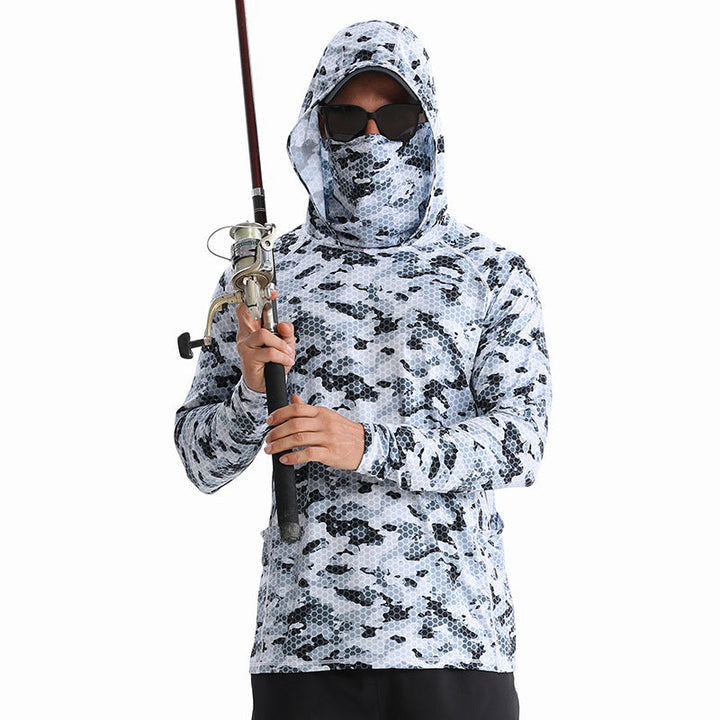 Camisa tecnica para hombre - secado rapido, pesca