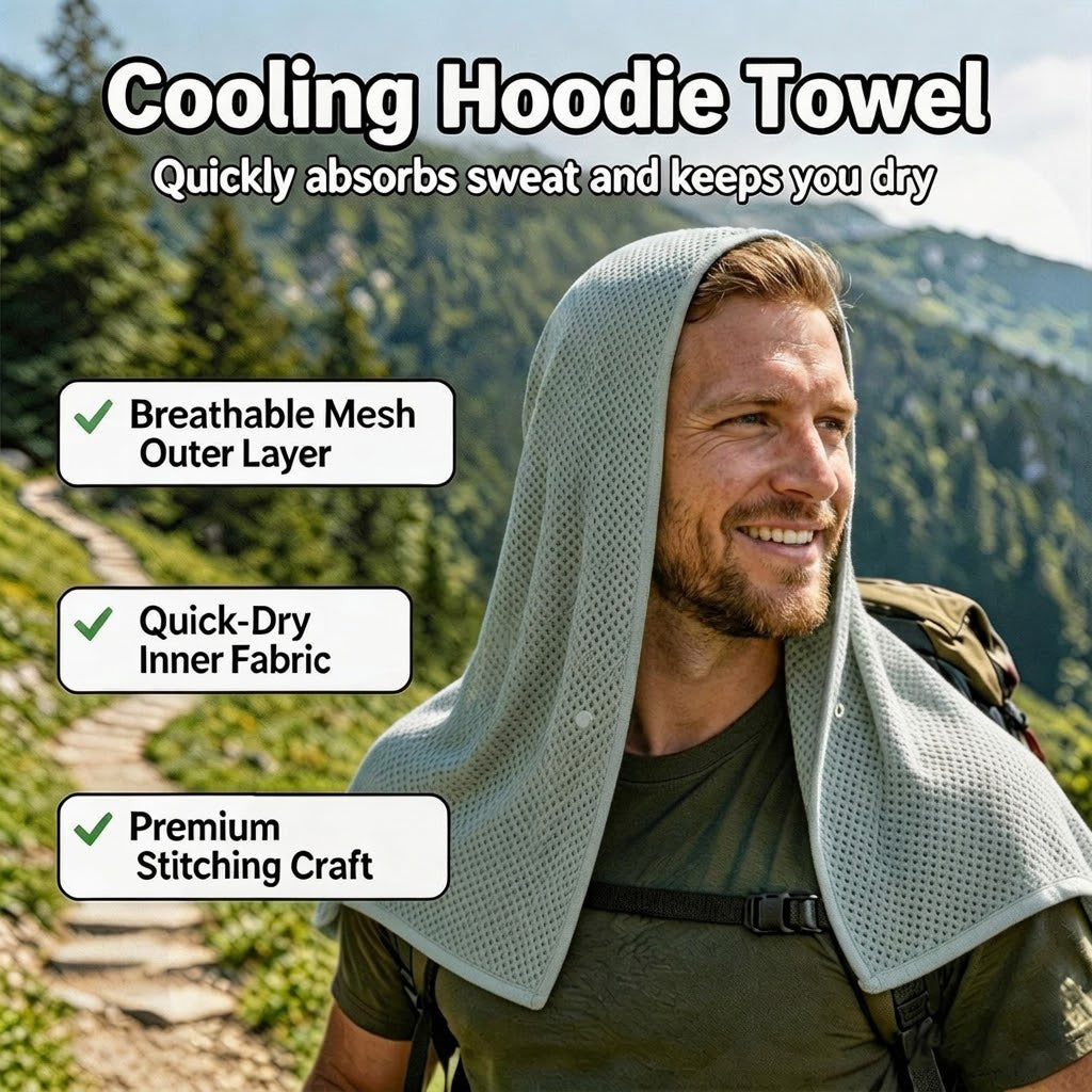 Pack de 3 Toalla refrescante outdoor - proteccion UV, secado rapido, outdoor