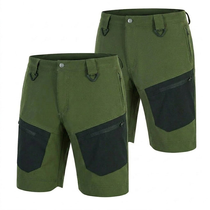 Bermuda cargo tecnica para hombre - secado rapido, repelente al agua