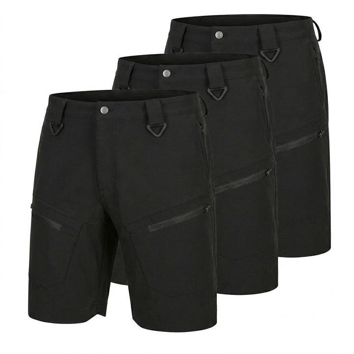 Bermuda cargo tecnica para hombre - secado rapido, repelente al agua