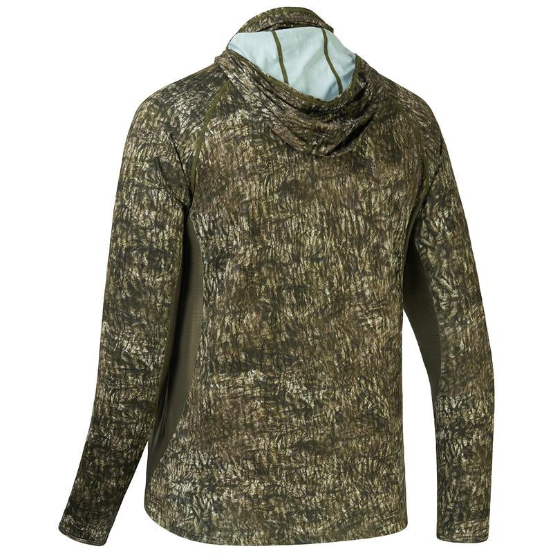 Camisa tecnica para hombre - UPF 50+, pesca, Camuflaje