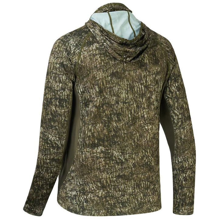 Camisa tecnica para hombre - UPF 50+, pesca, Camuflaje