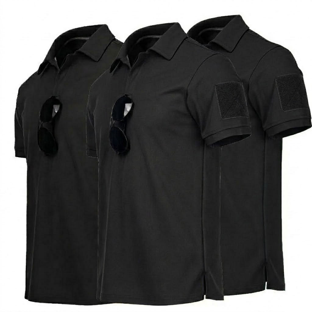 Pack de 3 Polo tecnico para hombre - secado rapido, resistente