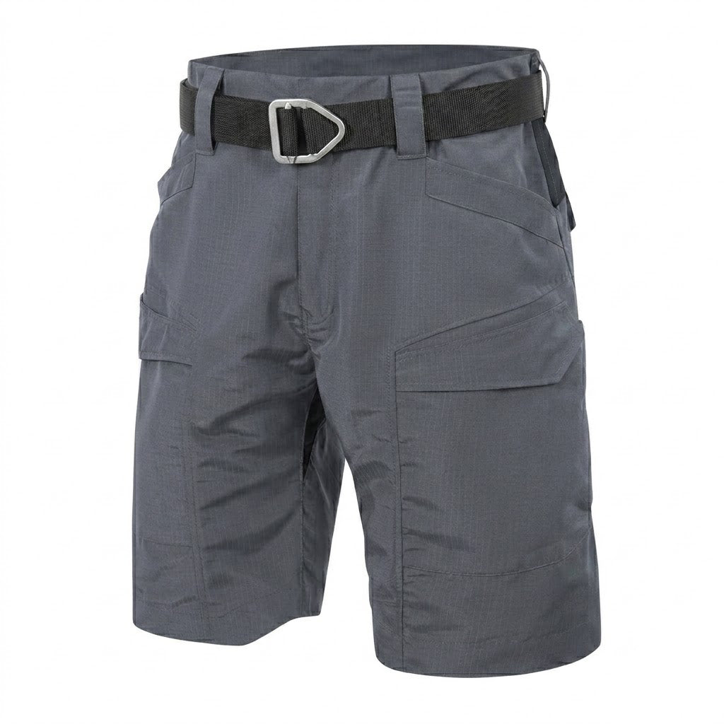Bermuda cargo tecnica para hombre - repelente al agua, multibolsillo