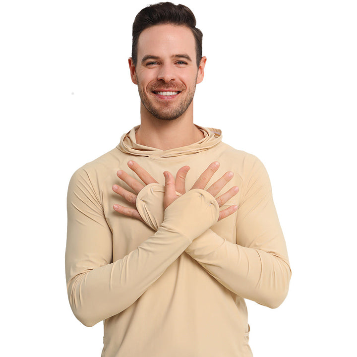 Camisa tecnica para hombre - proteccion UV, secado rapido, elastico, pesca