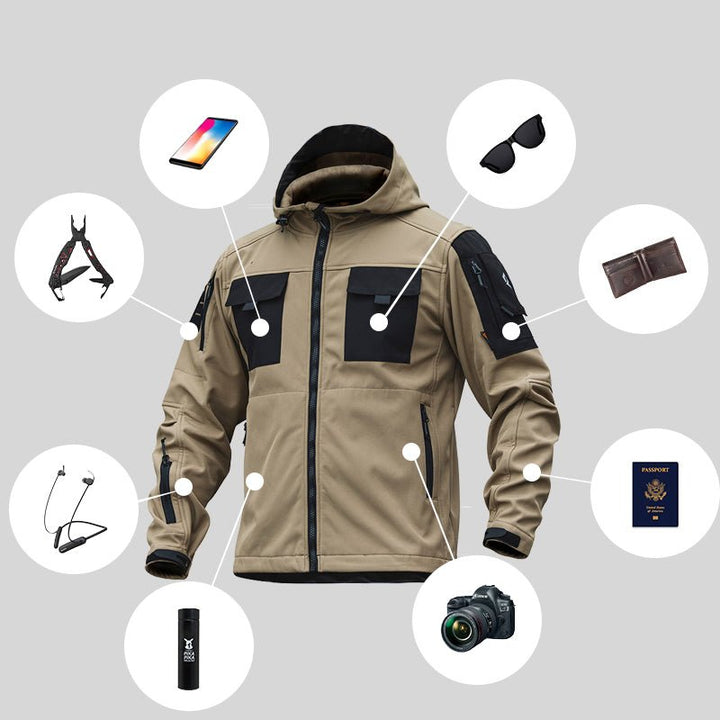 Chaqueta tecnica para hombre - repelente al agua