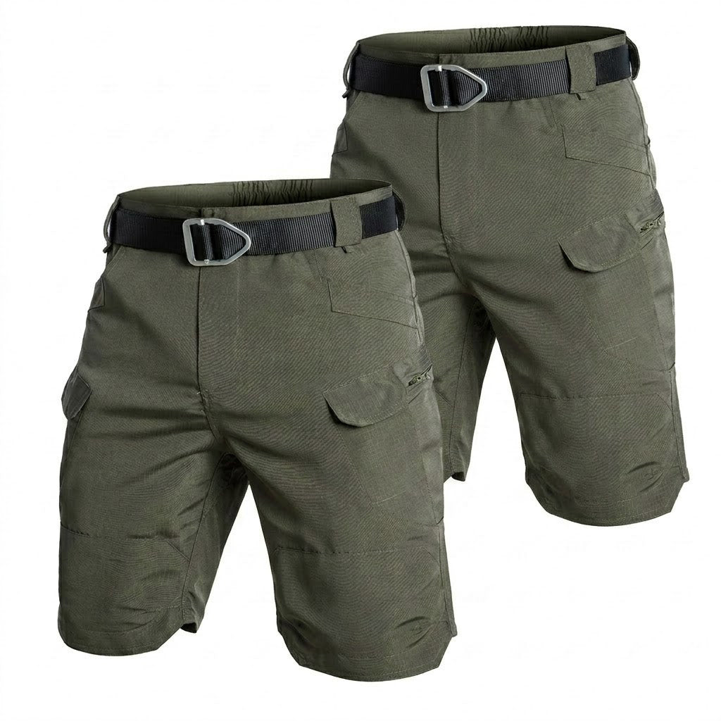 TactixGuard Pro – Pack x3 Bermudas Cargo Técnicas (Ahorro Especial)