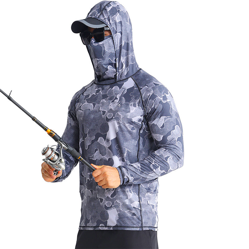 Camisa tecnica para hombre - secado rapido, pesca