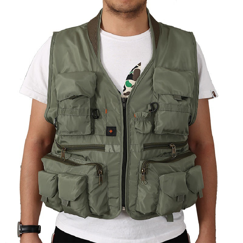 Chaleco utilitario para hombre - pesca
