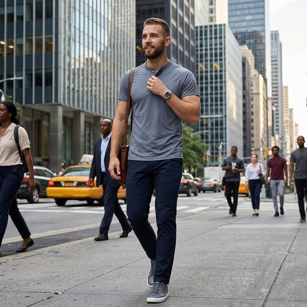 Camiseta tecnica para hombre - secado rapido