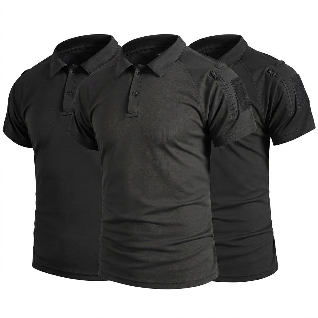 Pack de 3 Polo tecnico para hombre - UPF 50+, secado rapido