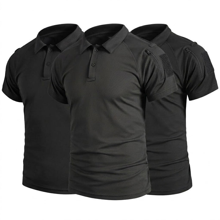 Pack de 3 Polo tecnico para hombre - UPF 50+, secado rapido